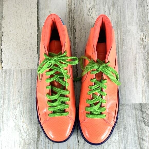 Nike Mens 9.5 Blazer Mid Supreme Cassette Playa High Top Athletic Sneakers Shoes - Picture 2 of 9